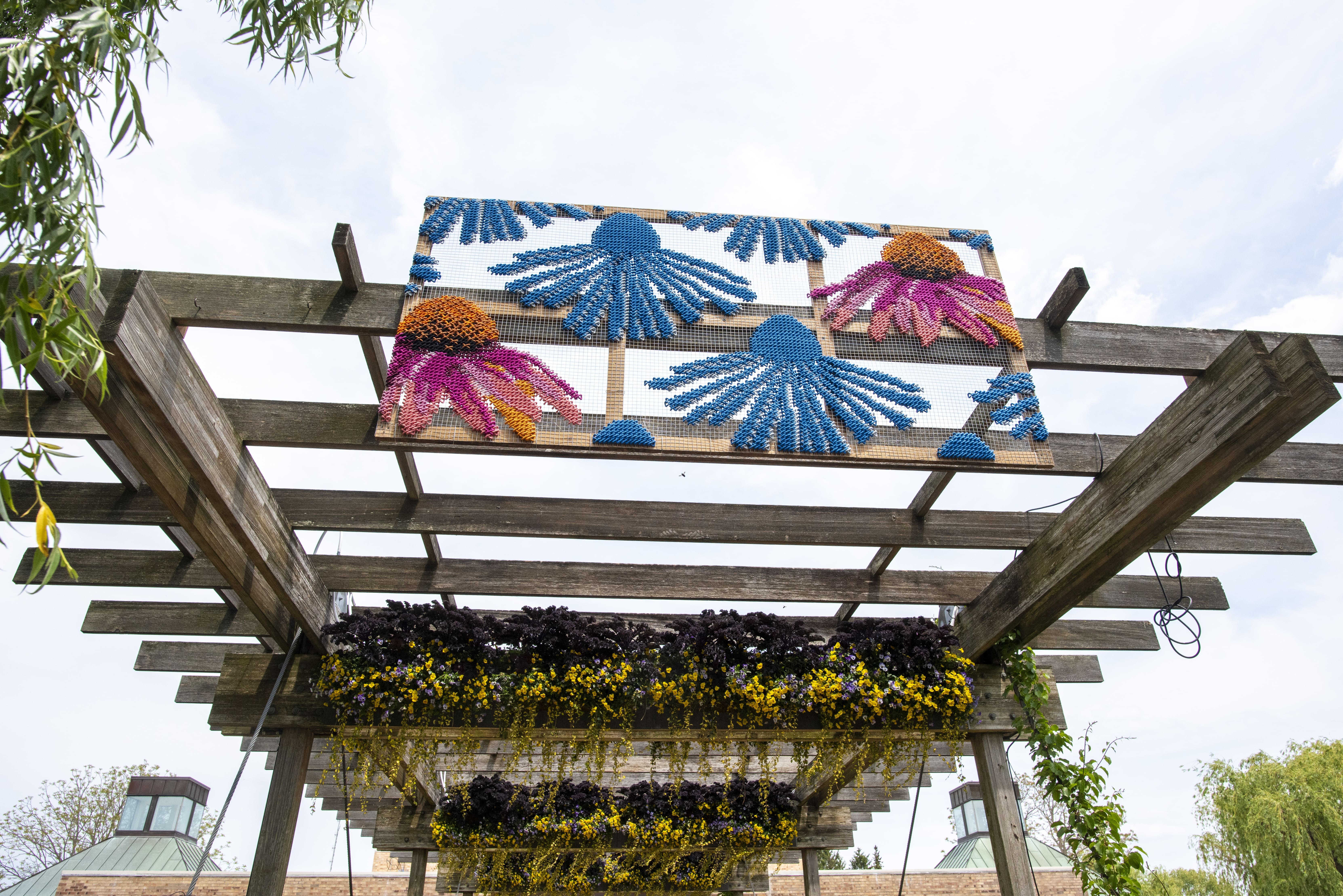 Future — main facade mural Chicago Botanic Garden